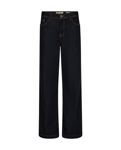 Mos Mosh Dara Deluxe Black Wide Jeans