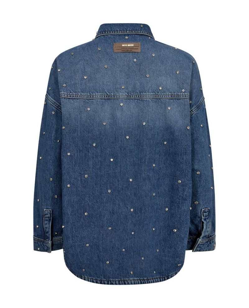 Mos Mosh Emme Marine Blue Denim Shirt