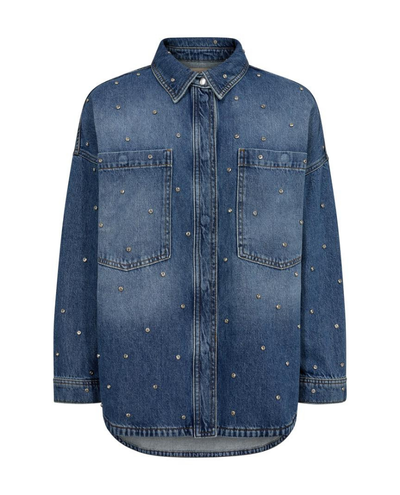 Mos Mosh Emme Marine Blue Denim Shirt