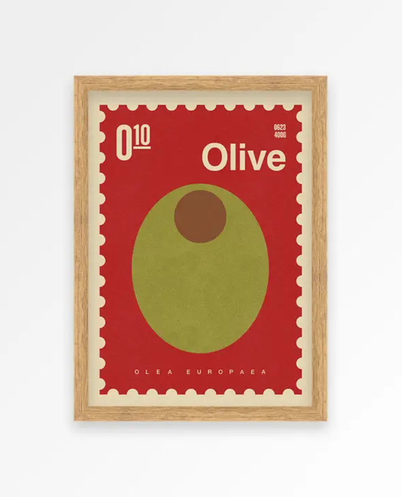 Proper Good Olive Print