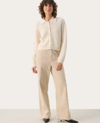 Part Two Clarisse French Oak Wide Cord Trousers