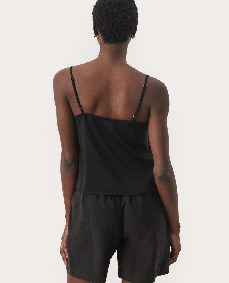 Part Two Glerina Black Camisole Vest