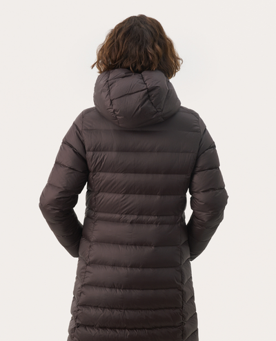 Part Two Lainey Chocolate Quilted Jacket