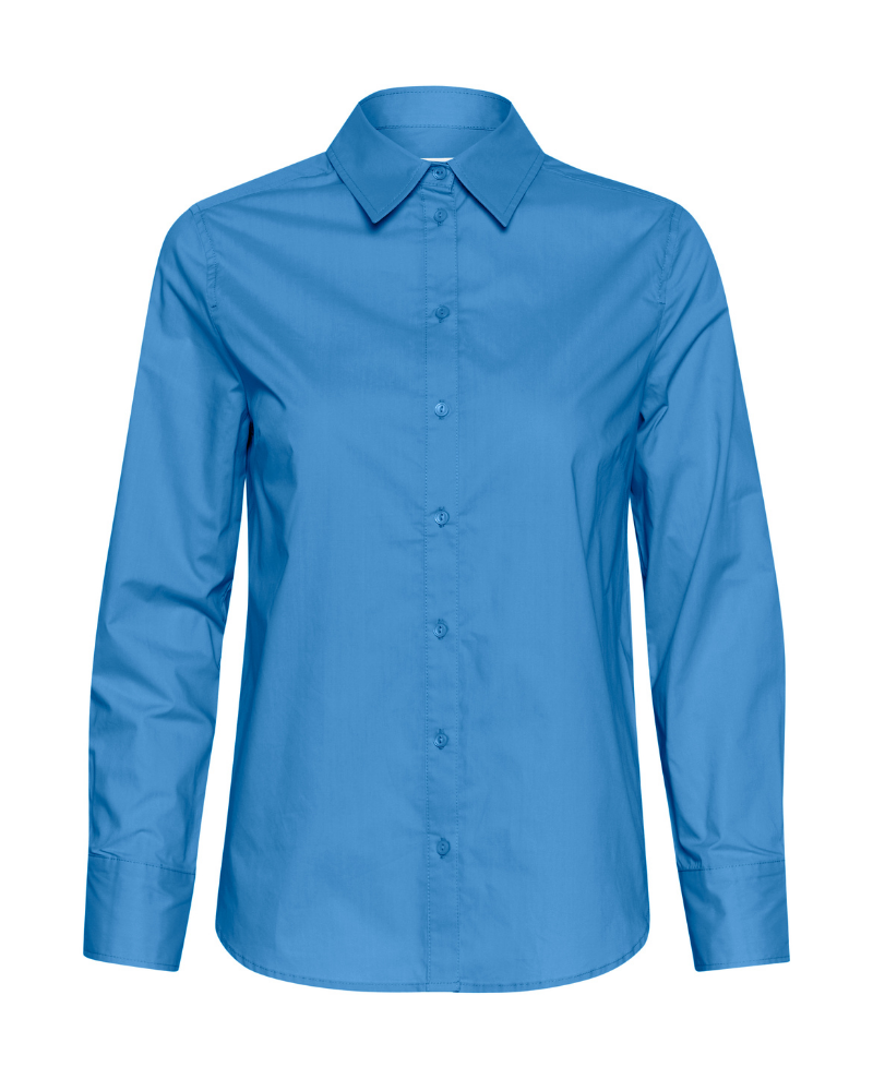 Part Two Lykke Parisian Blue Shirt