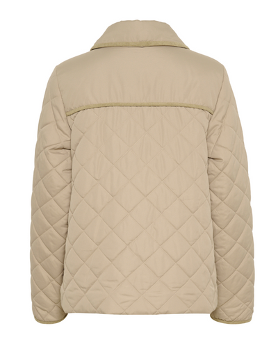 Part Two Naomie Desert Taupe Quilted Jacket