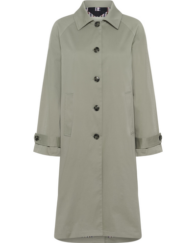 Part Two Natia Vetiver Green Coat