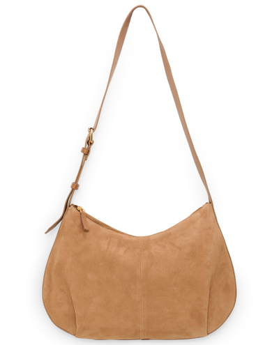 Part Two Nevena Brown Suede Bag