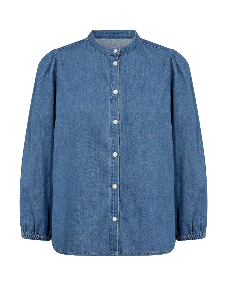 Part Two Nicolie Blue Denim Shirt