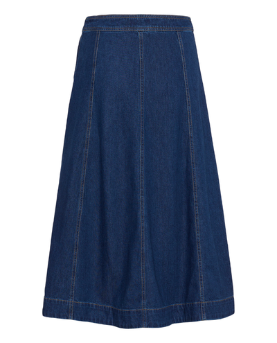 Part Two Petrina Dark Denim Midi Skirt