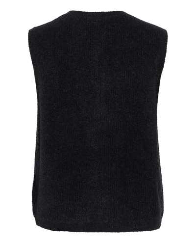 Part Two Pimira Navy Waistcoat Cardigan