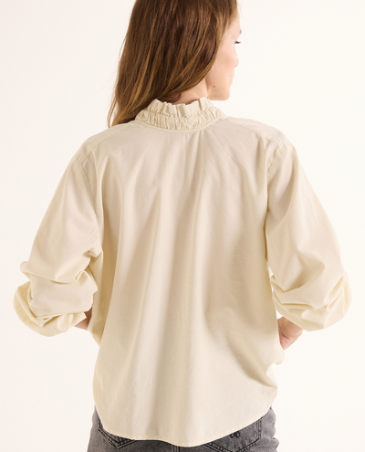 Sacre Coeur Soline White Cord Shirt