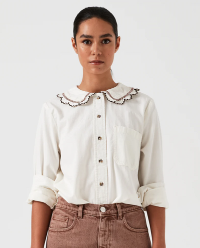 Seventy + Mochi Delilah Contrast Blouse