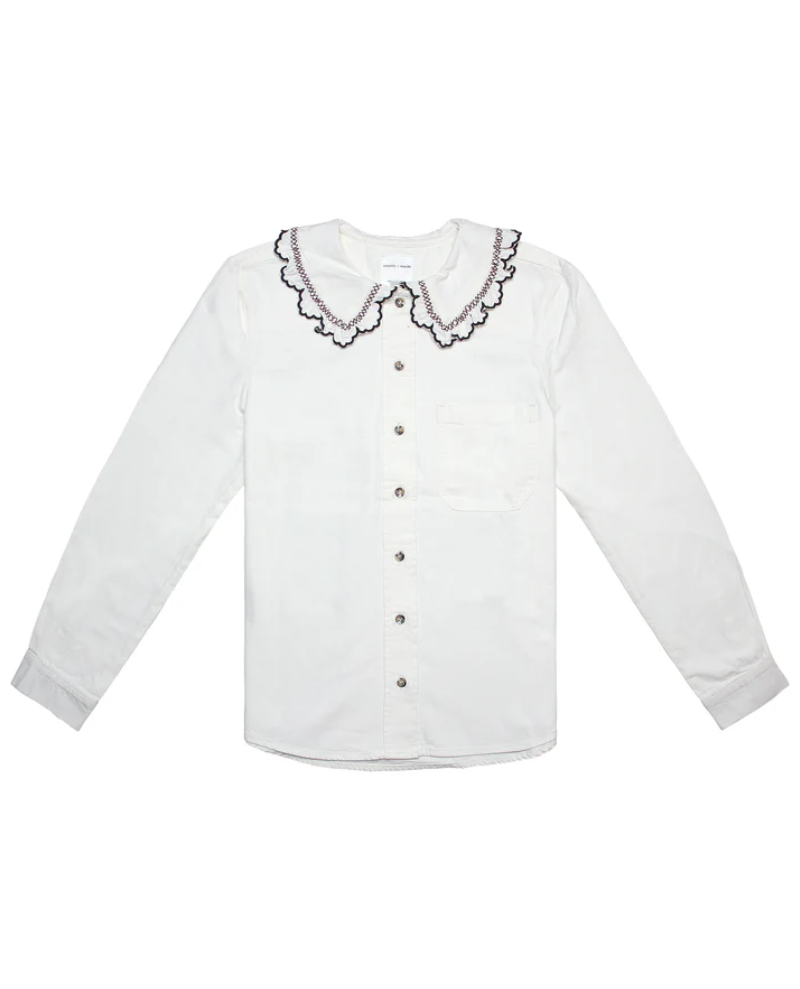 Seventy + Mochi Delilah Contrast Blouse