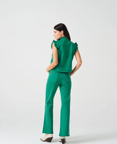 Seventy + Mochi Pablo Jade Green Waistcoat