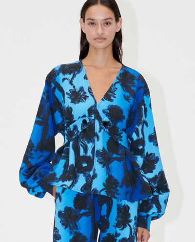 Stine Goya Arlene Oil Pastel Anenome Blouse