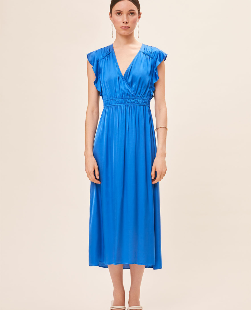 Suncoo Candy Blue Dress - Biscuit Clothing Ltd