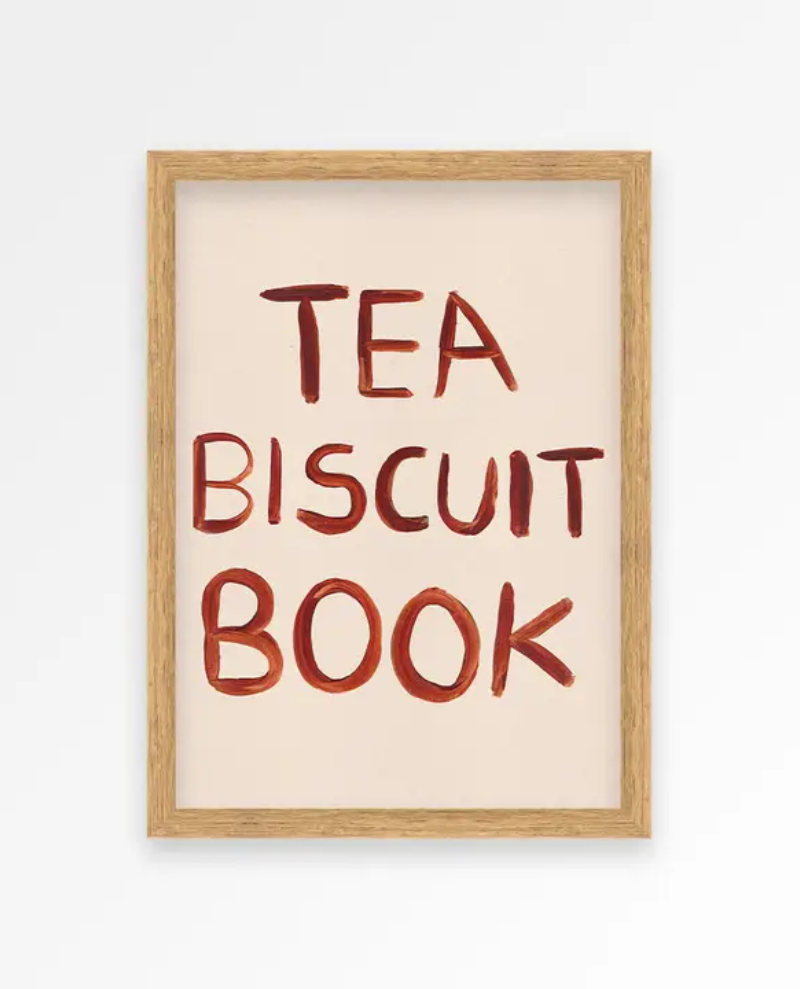 Proper Good Tea Biscuit Book Print