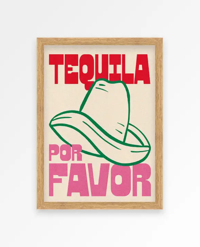 Proper Good Tequila Print