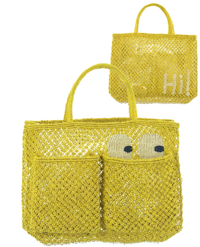 The Jacksons Harvey Yellow Eyes Bag