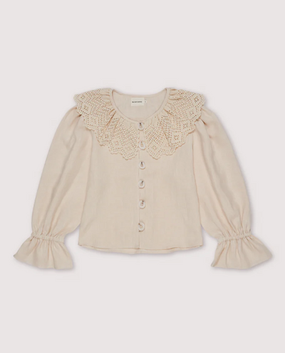 The New Society Lake Cream Collar Blouse