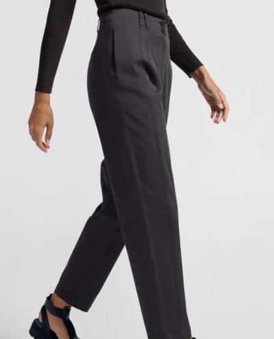 Yaya Phantom High Waist Straight Trousers