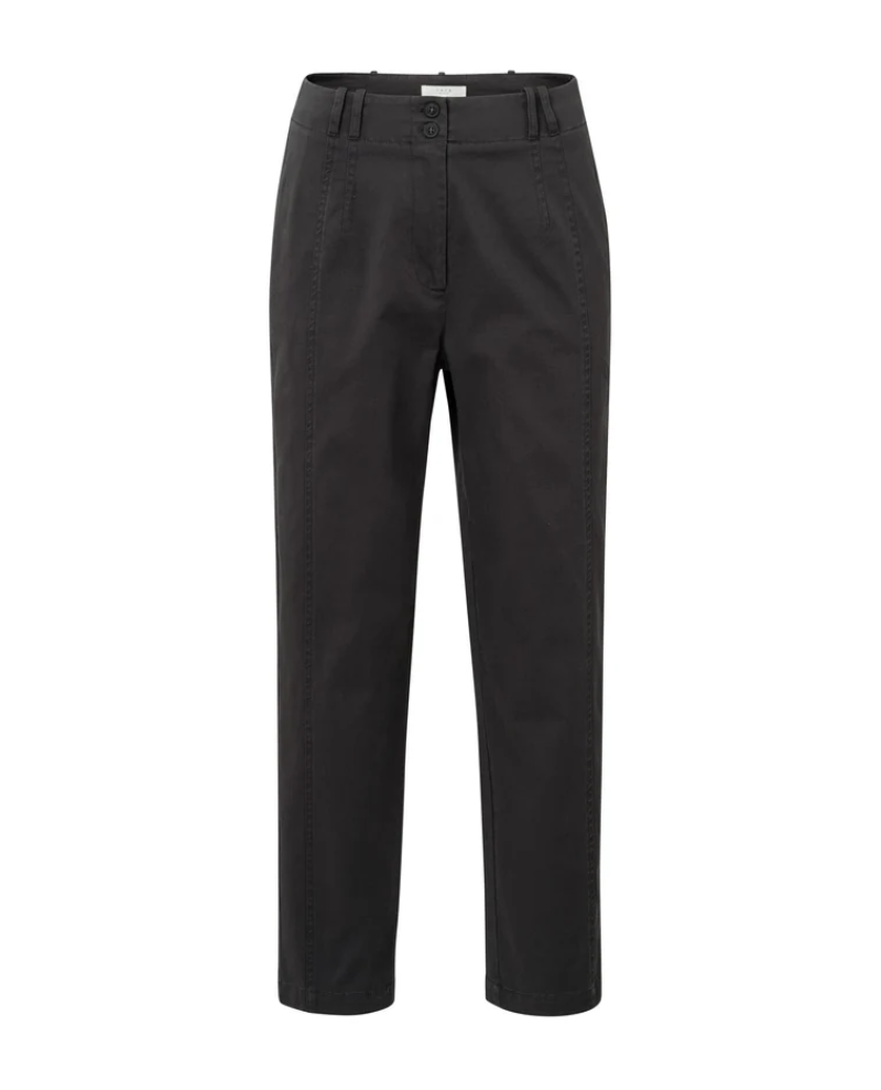 Yaya Phantom High Waist Straight Trousers