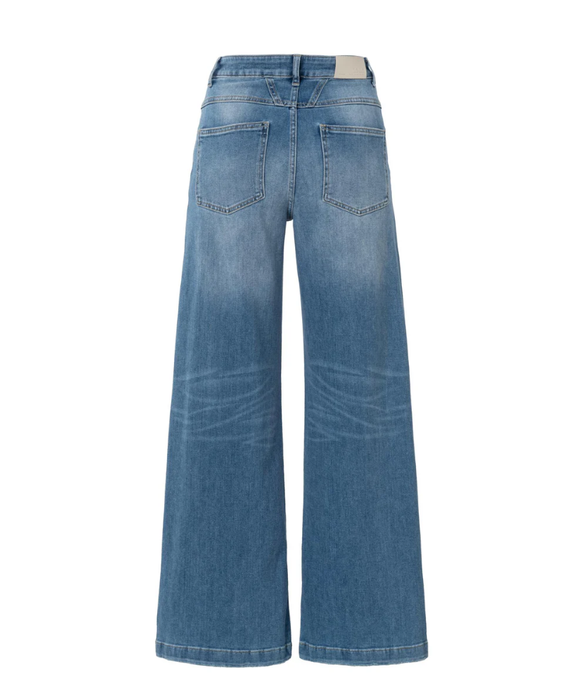 Yaya Extra Wide Light Blue Jeans