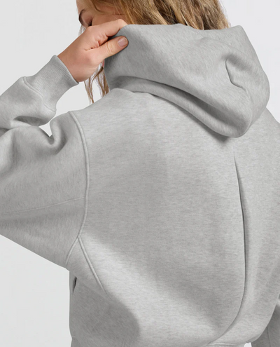 Yaya Light Grey Hooded Sweatshirt