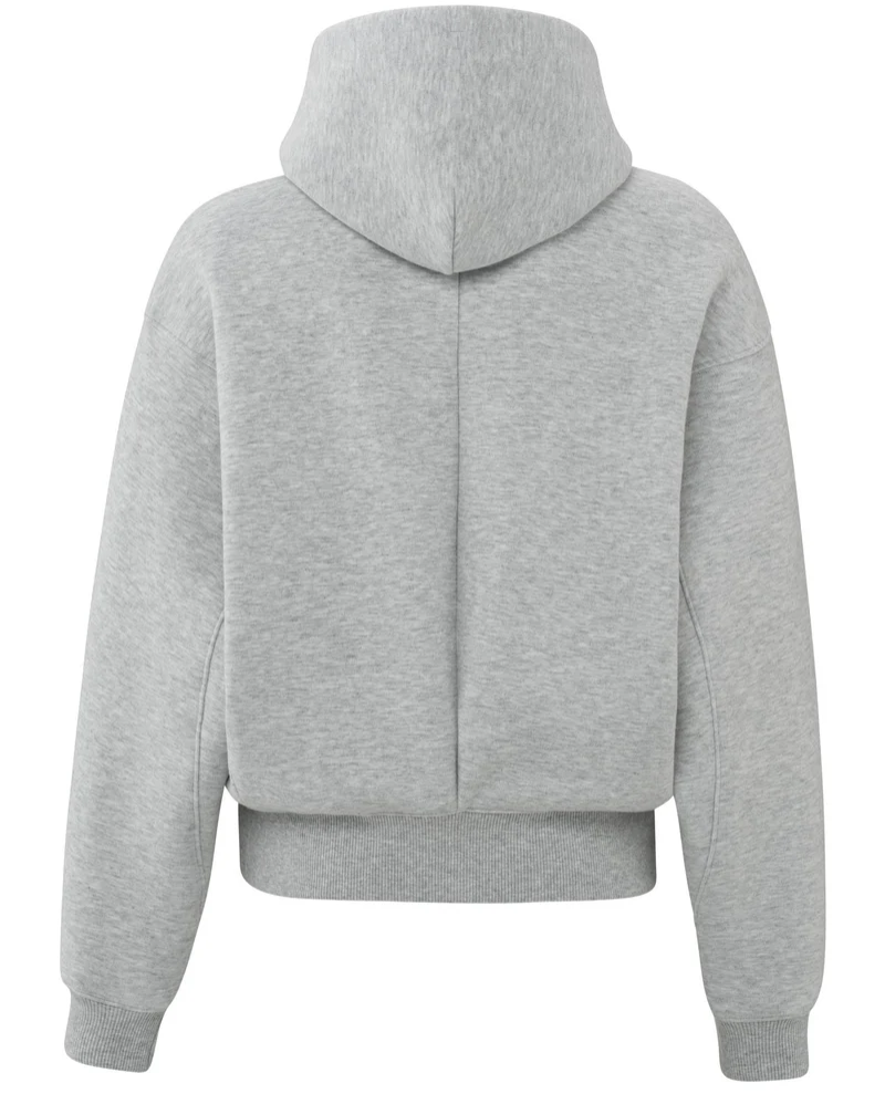 Yaya Light Grey Hooded Sweatshirt