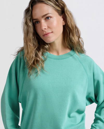 Yaya Pool Blue Raglan Sweatshirt