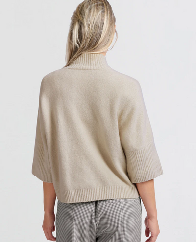 Yaya Pumice Stone Beige Turtle Knit