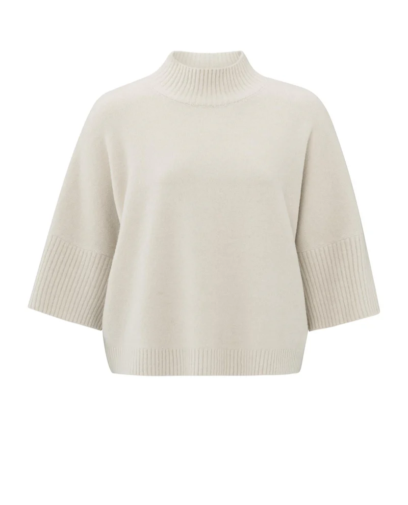 Yaya Pumice Stone Beige Turtle Knit