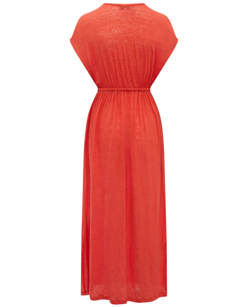 Nooki Lucia Orange Maxi Dress