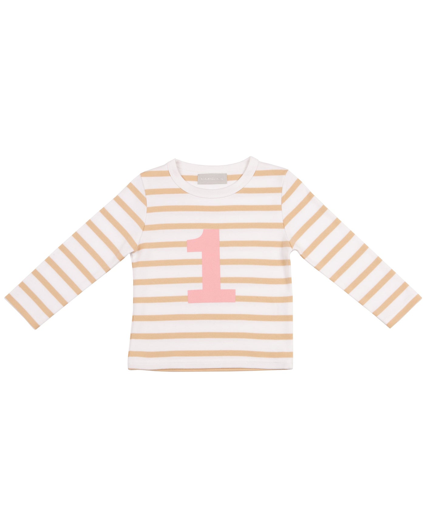 Bob and Blossom Biscuit and White Striped Number T-Shirt