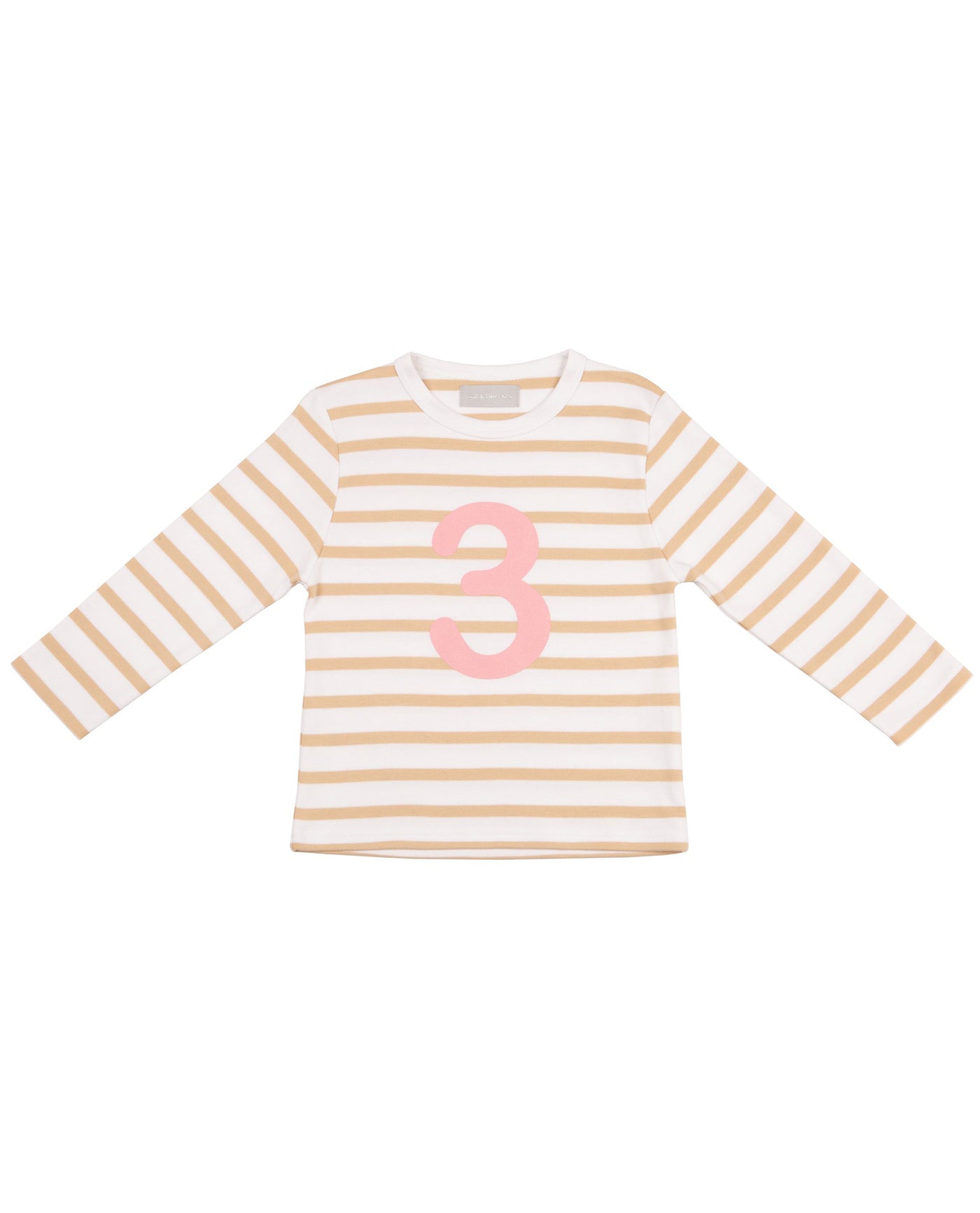 Bob and Blossom Biscuit and White Striped Number T-Shirt